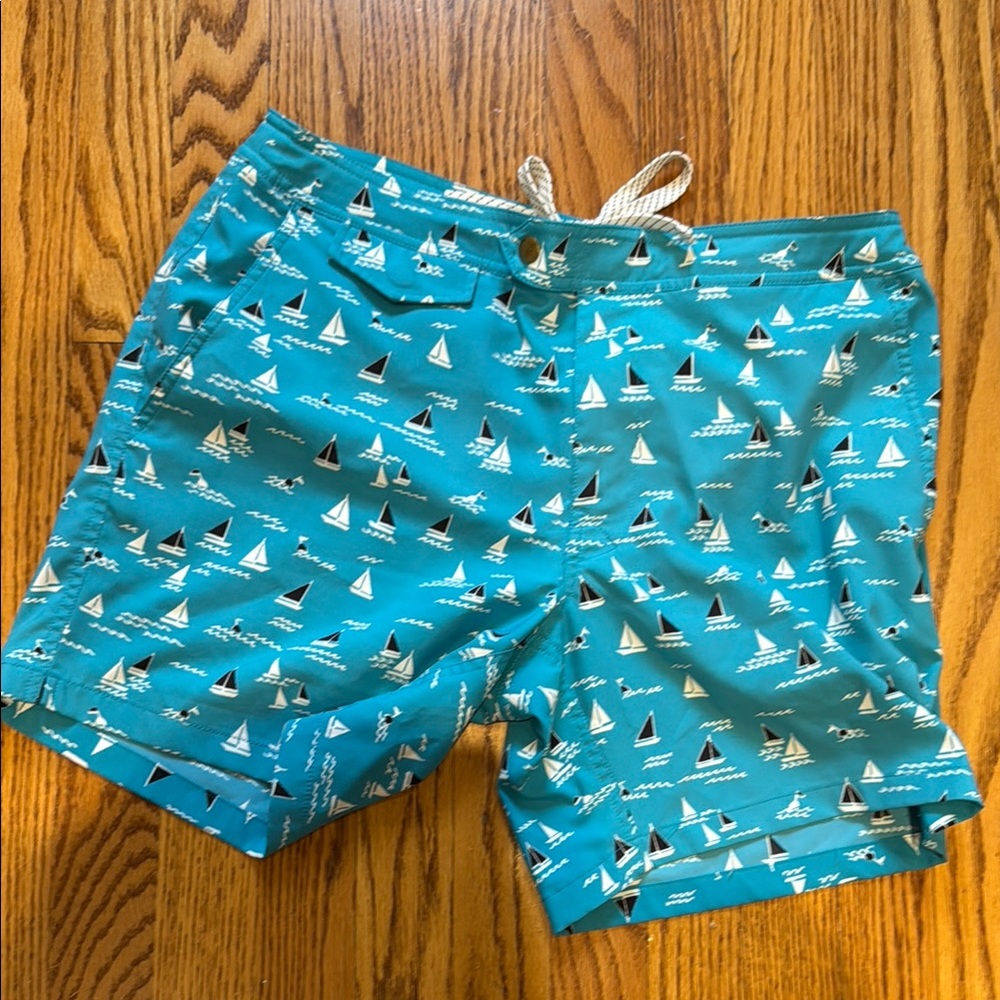 J. crew Sailboat Swim Shorts